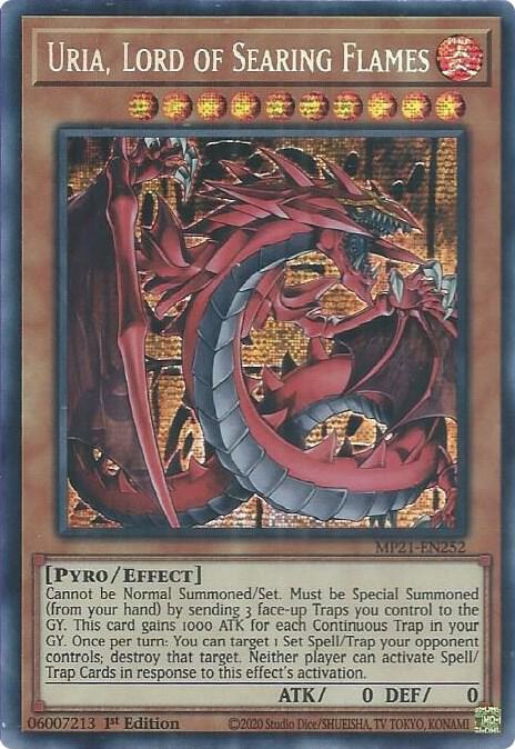 Uria, Lord of Searing Flames card image