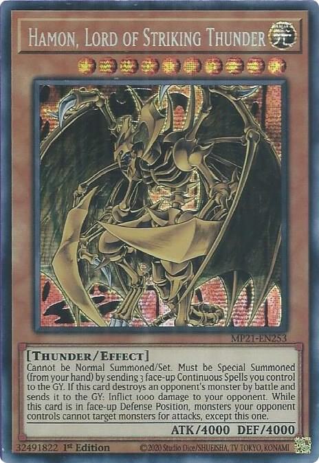 Hamon, Lord of Striking Thunder card image