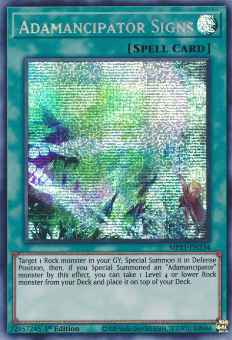 Adamancipator Signs card image