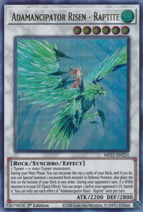 Adamancipator Risen - Raptite card image