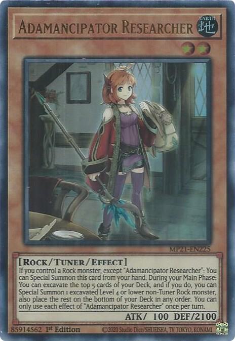Adamancipator Researcher card image