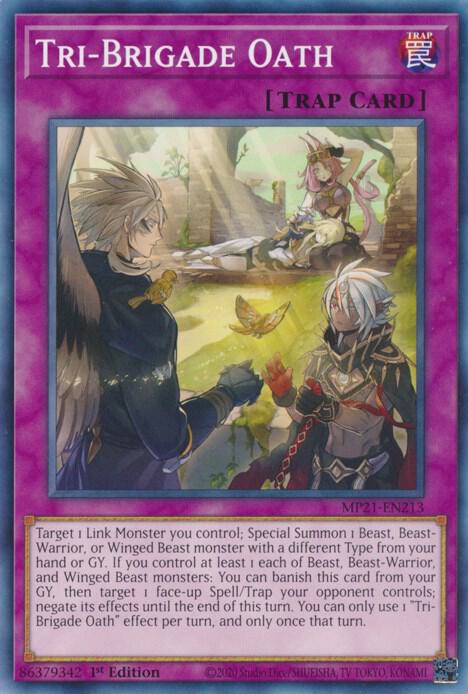 Tri-Brigade Oath card image