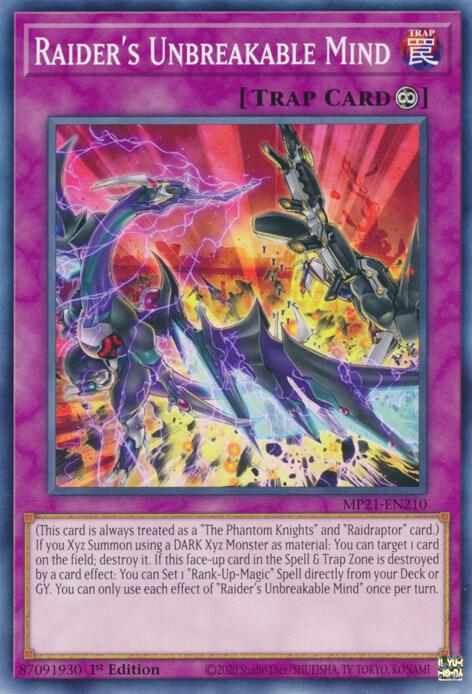 Raider's Unbreakable Mind card image