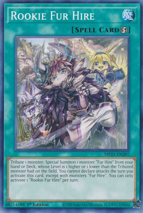 Rookie Fur Hire card image