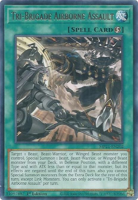 Tri-Brigade Airborne Assault card image