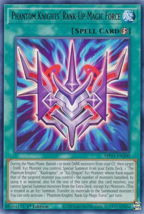 Phantom Knights' Rank-Up-Magic Force card image