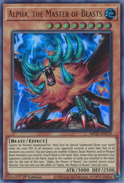 Alpha, the Master of Beasts card image