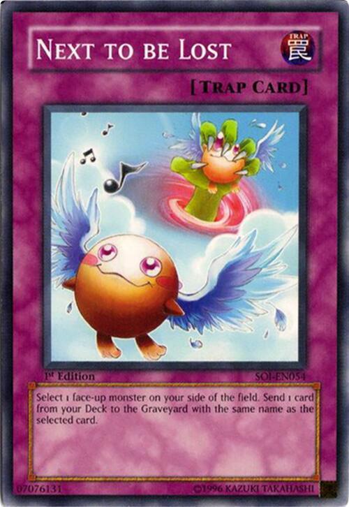 Next to be Lost card image