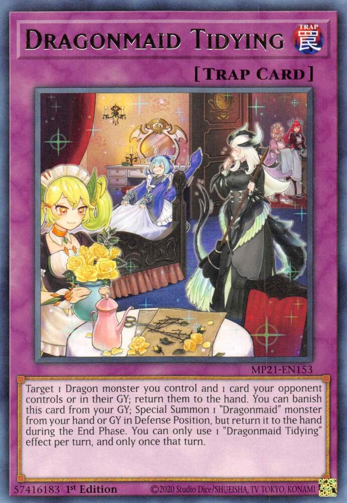 Dragonmaid Tidying card image