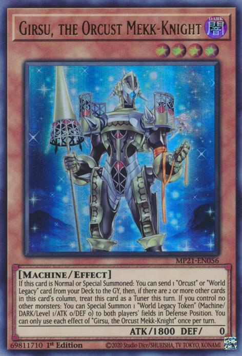 Girsu, the Orcust Mekk-Knight card image
