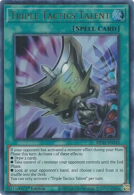 Triple Tactics Talent card image