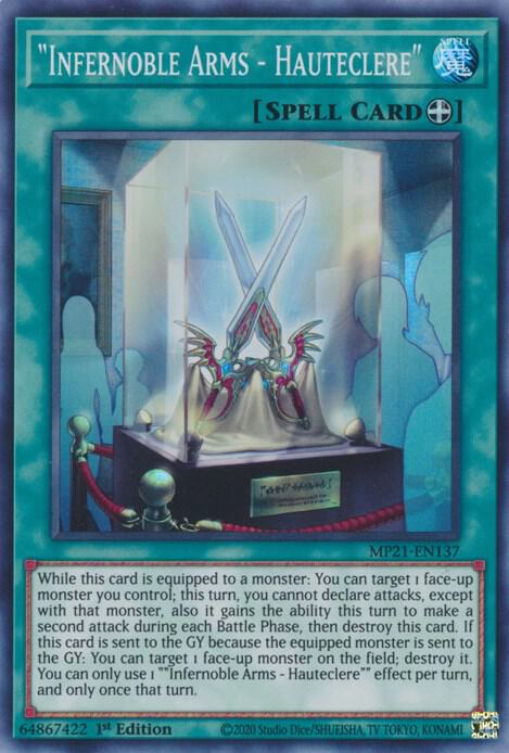 "Infernoble Arms - Hauteclere" card image