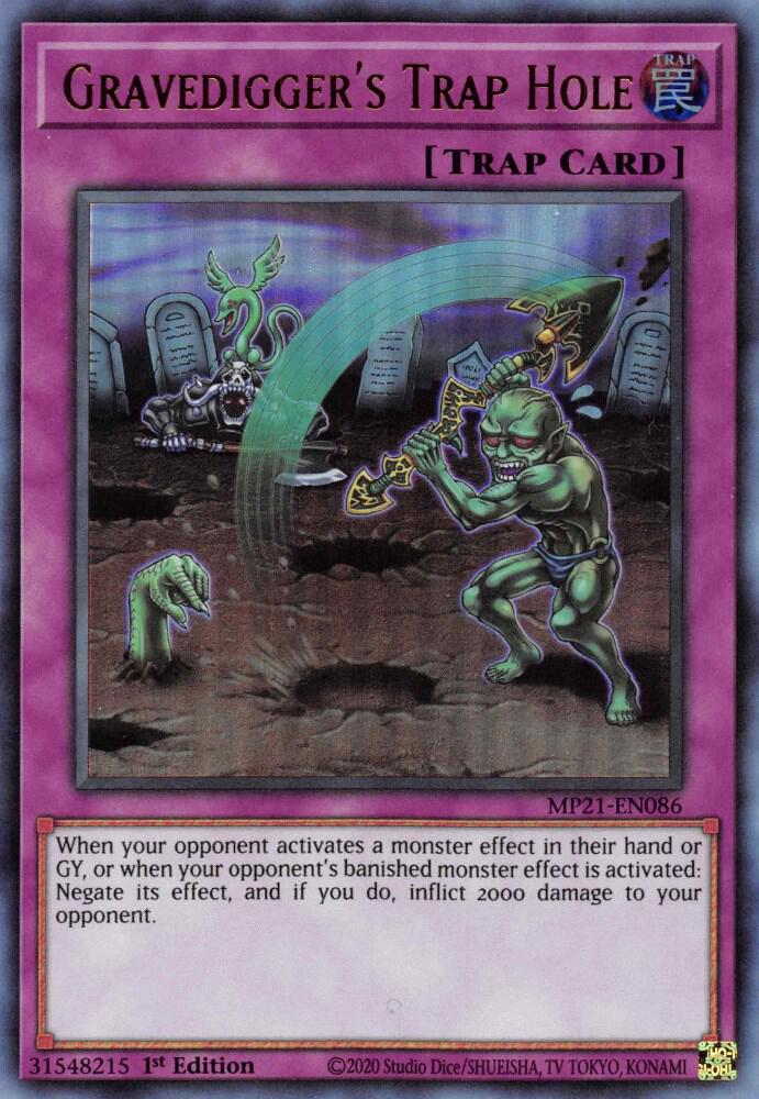 Gravedigger's Trap Hole card image