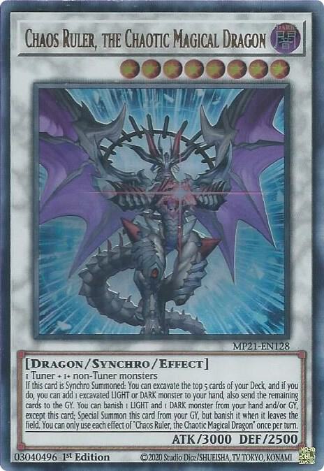 Chaos Ruler, the Chaotic Magical Dragon card image