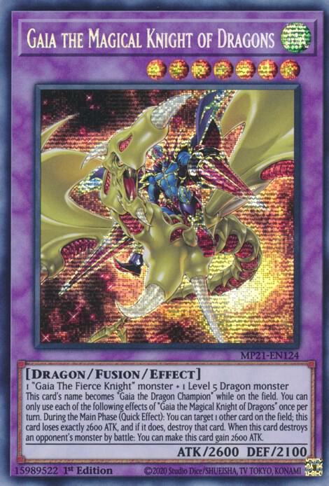 Gaia the Magical Knight of Dragons card image