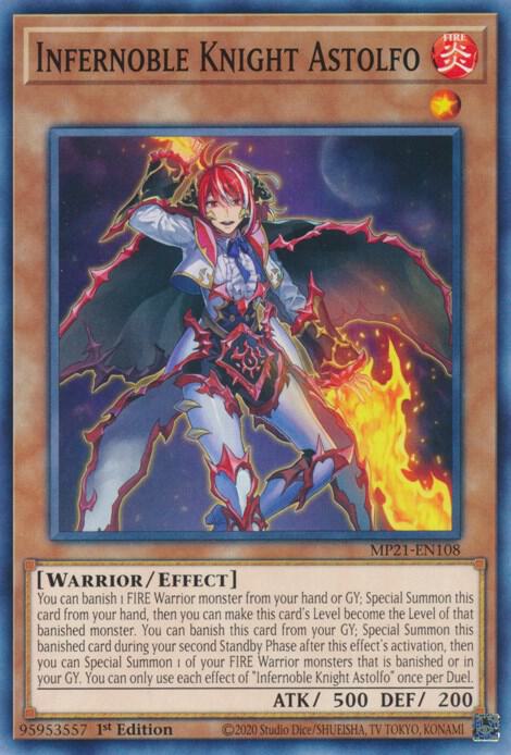 Infernoble Knight Astolfo card image