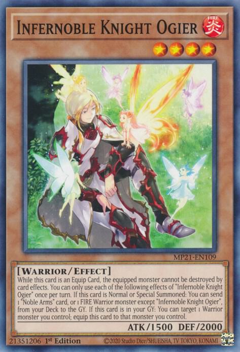 Infernoble Knight Ogier card image