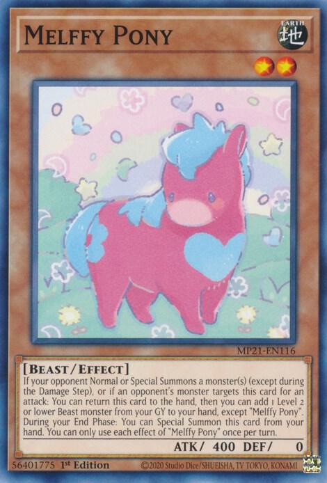 Melffy Pony card image
