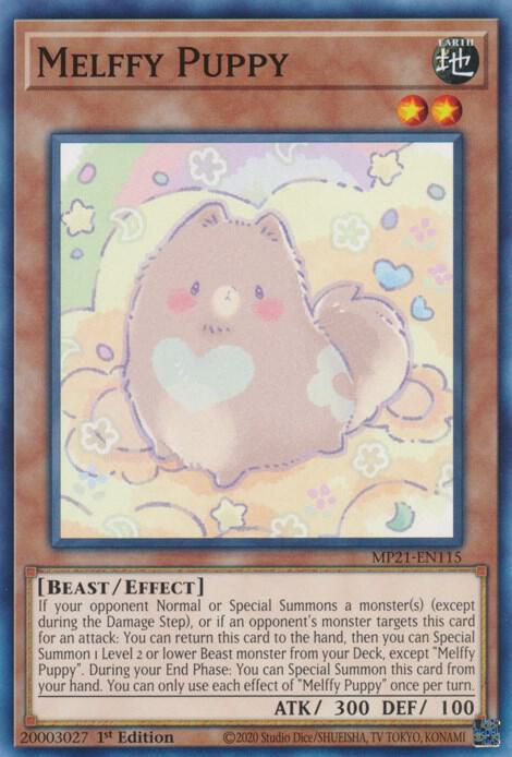 Melffy Puppy card image