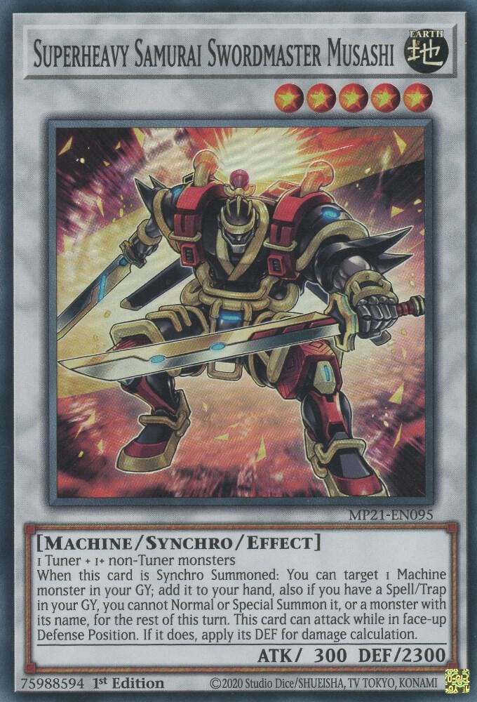 Superheavy Samurai Swordmaster Musashi card image