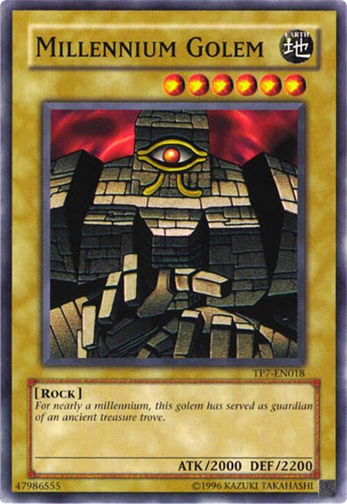 Millennium Golem card image