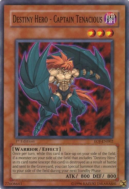 Destiny Hero - Captain Tenacious card image