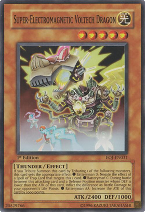 Super-Electromagnetic Voltech Dragon card image