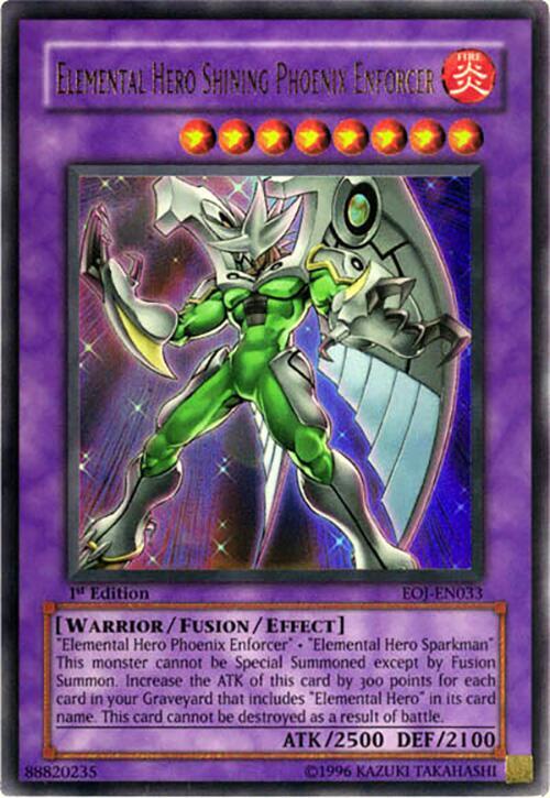 Elemental Hero Shining Phoenix Enforcer card image