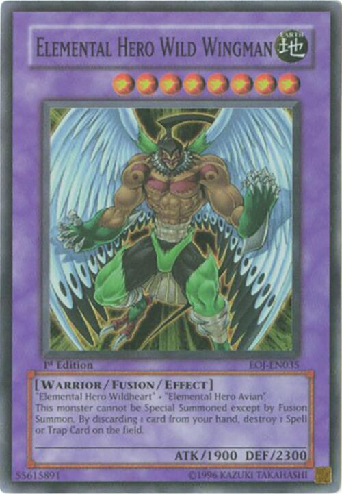 Elemental Hero Wild Wingman card image