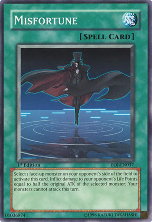 Misfortune card image