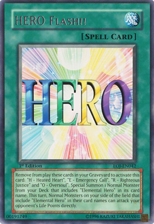 HERO Flash!! card image