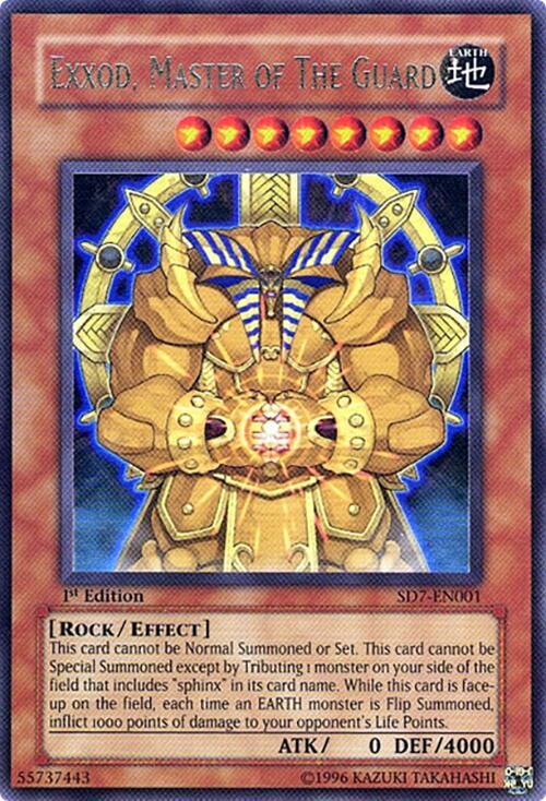 Exxod, Master of the Guard card image