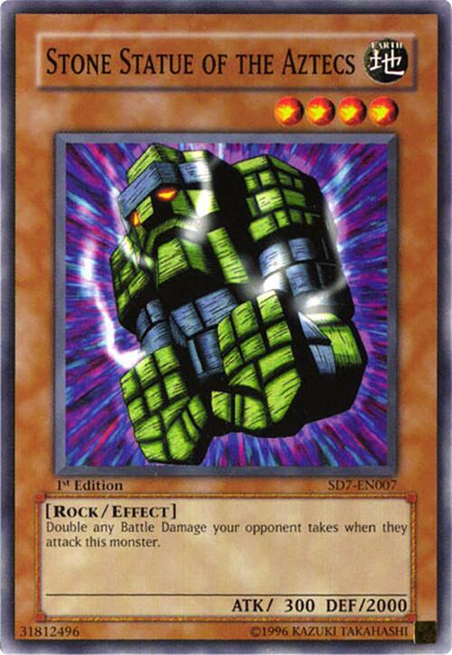 Stone Statue of the Aztecs card image