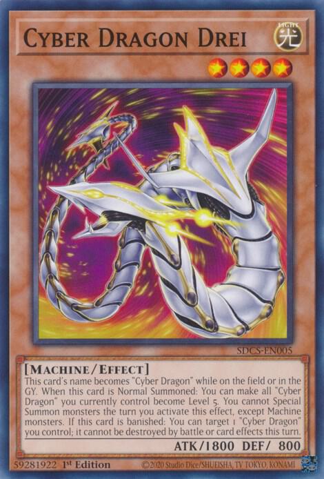 Cyber Dragon Drei card image