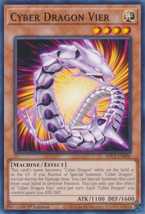 Cyber Dragon Vier card image
