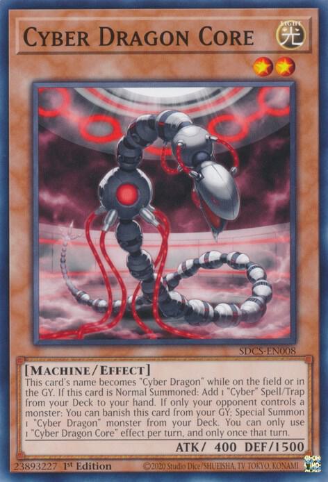 Cyber Dragon Core card image