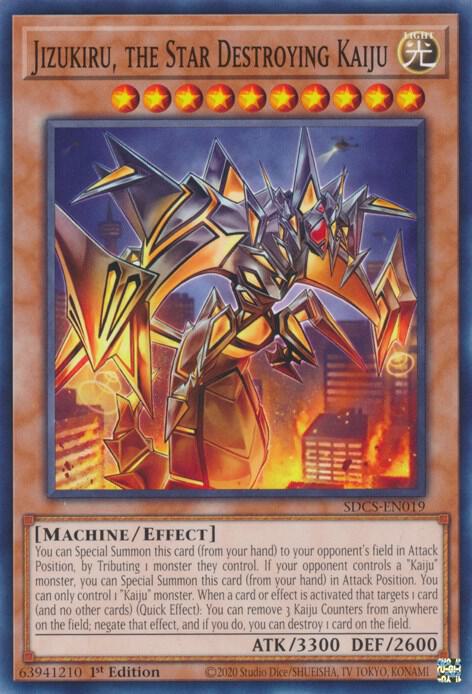 Jizukiru, the Star Destroying Kaiju card image