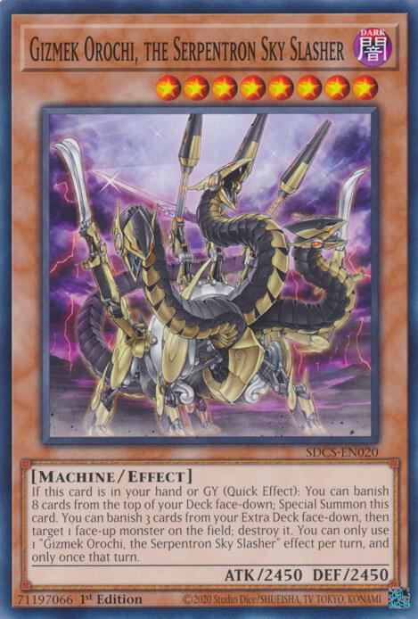 Gizmek Orochi, the Serpentron Sky Slasher card image