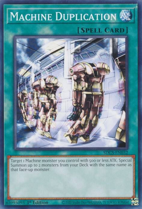 Machine Duplication card image