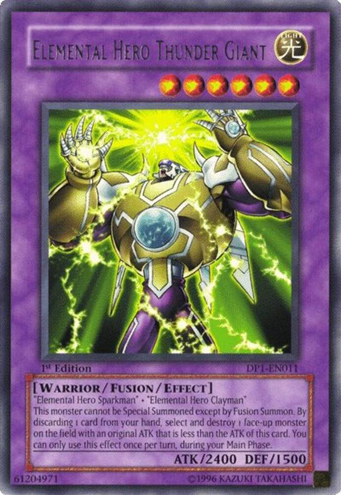 Elemental Hero Thunder Giant card image