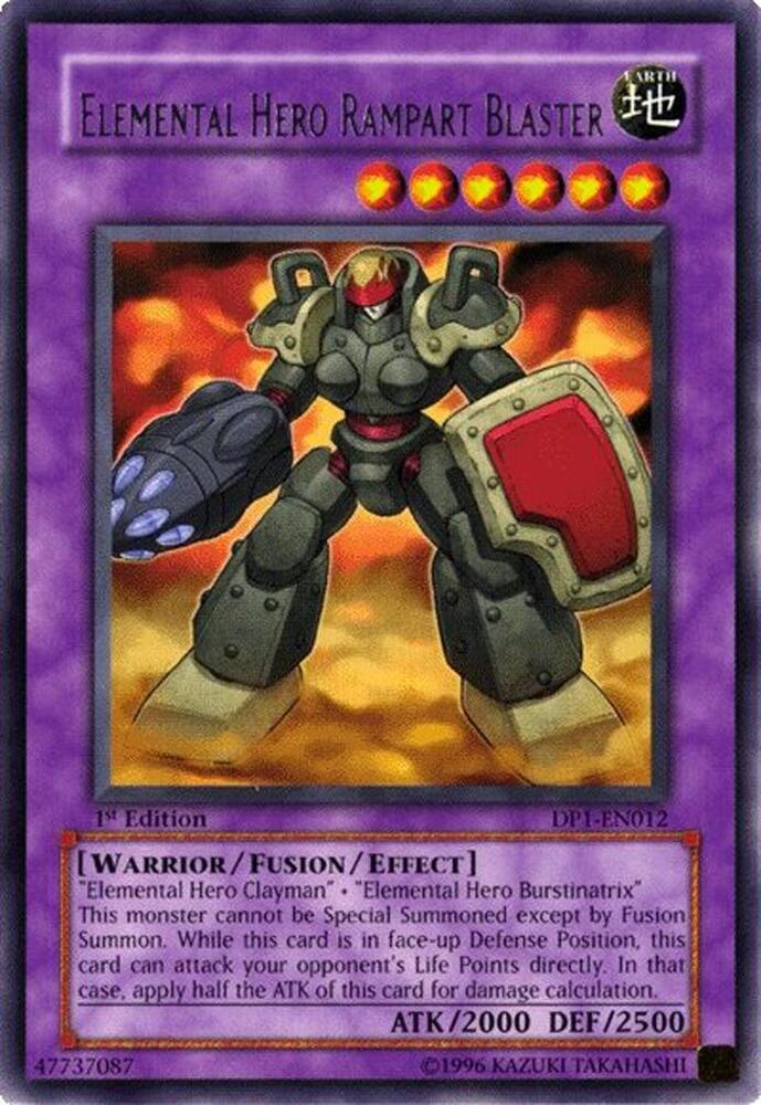 Elemental Hero Rampart Blaster card image