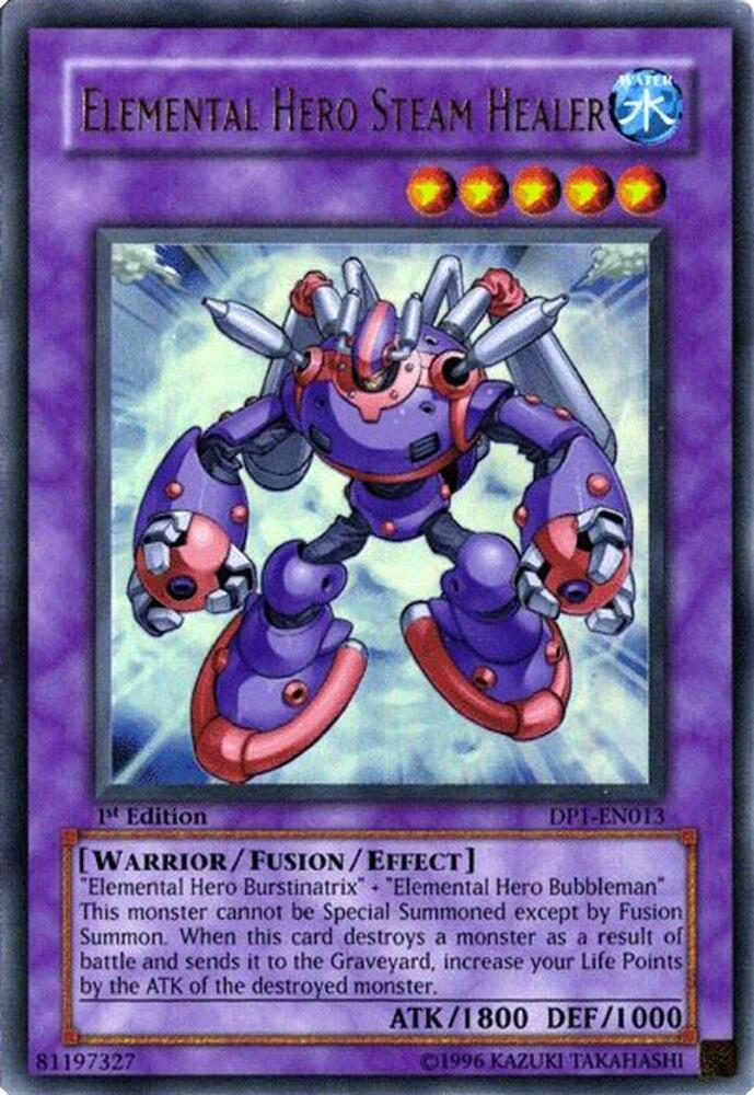 Elemental Hero Steam Healer card image