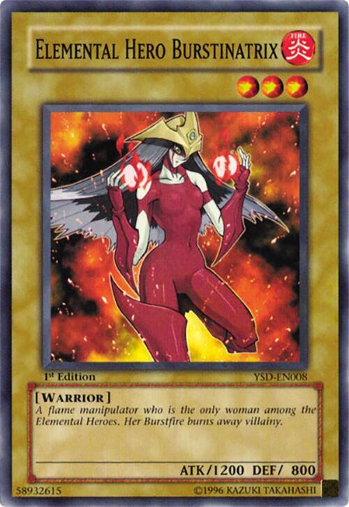 Elemental Hero Burstinatrix card image
