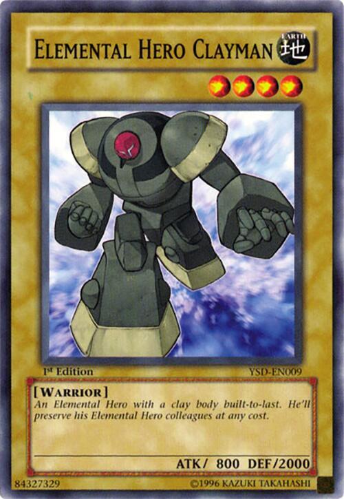 Elemental Hero Clayman card image