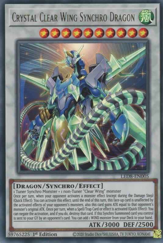 Crystal Clear Wing Synchro Dragon card image