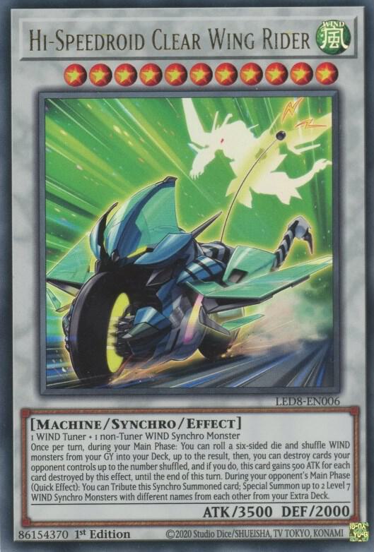 Hi-Speedroid Clear Wing Rider card image