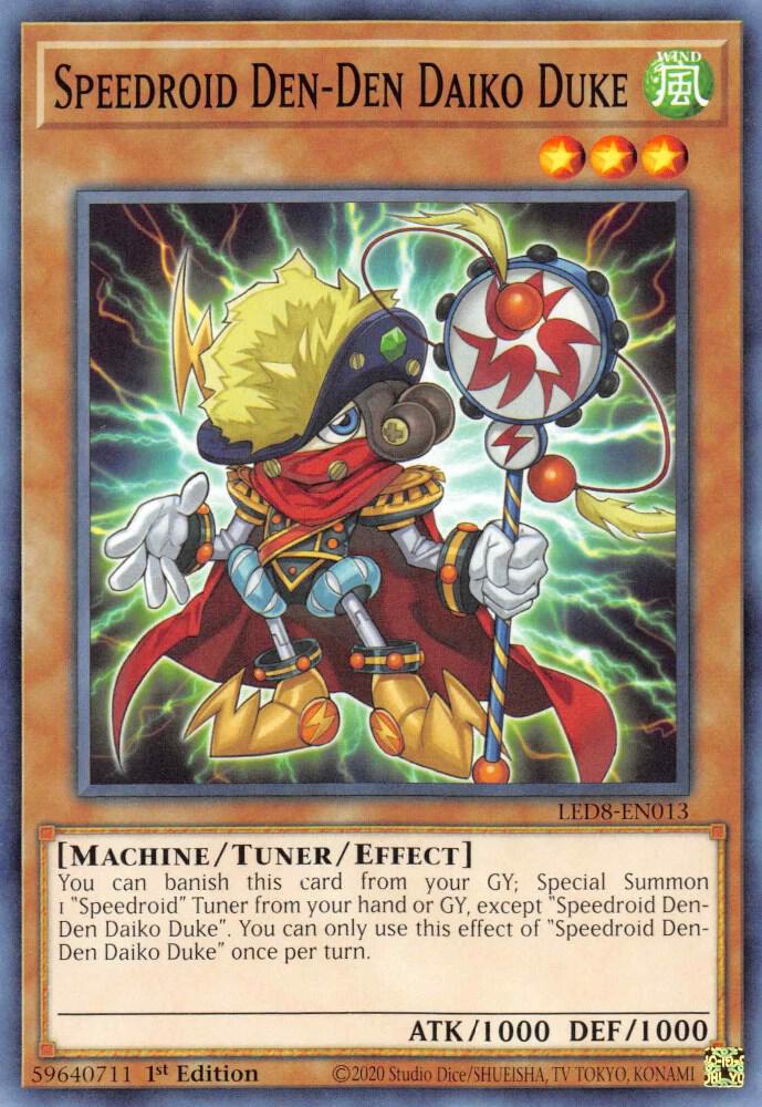 Speedroid Den-Den Daiko Duke card image