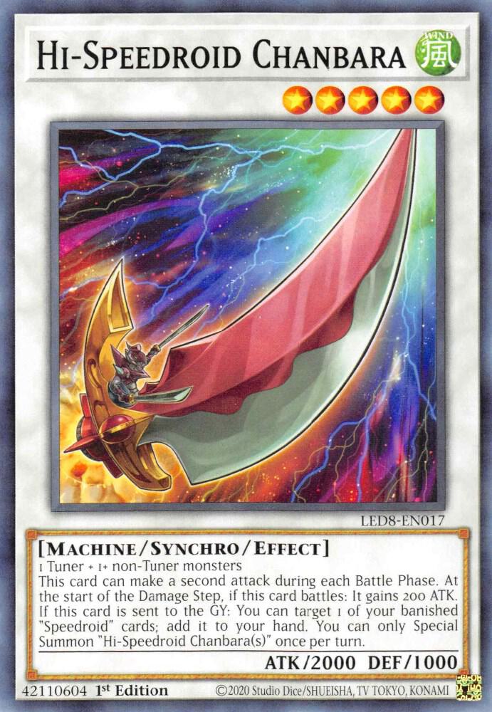 Hi-Speedroid Chanbara card image