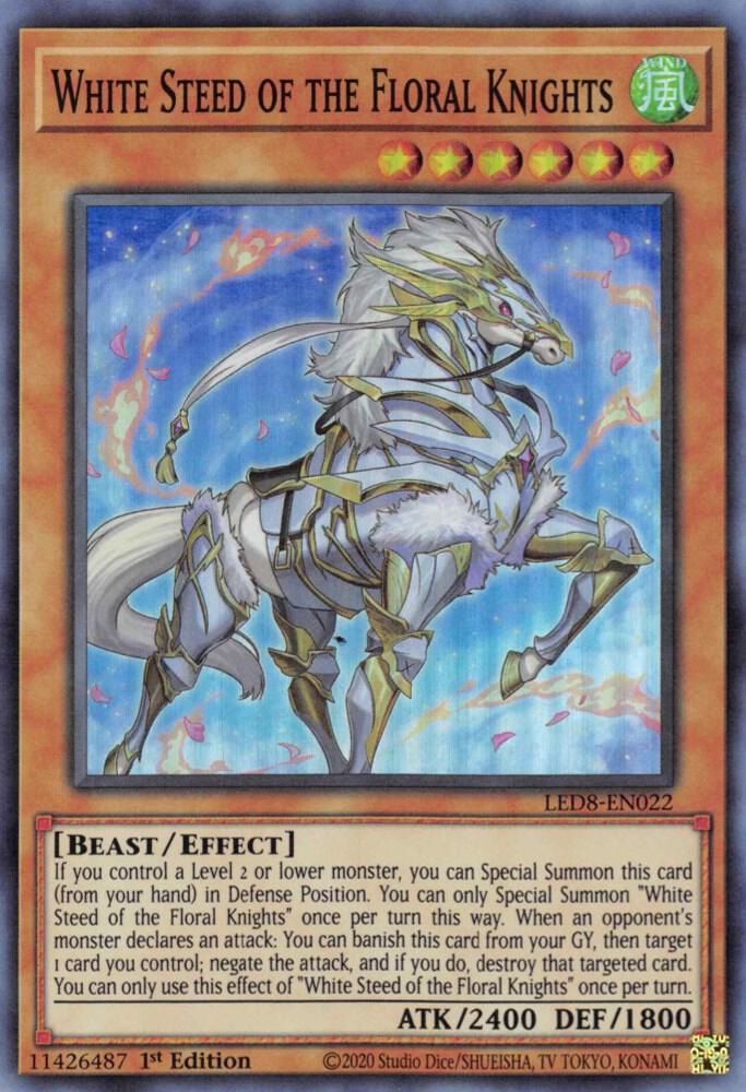 White Steed of the Floral Knights card image