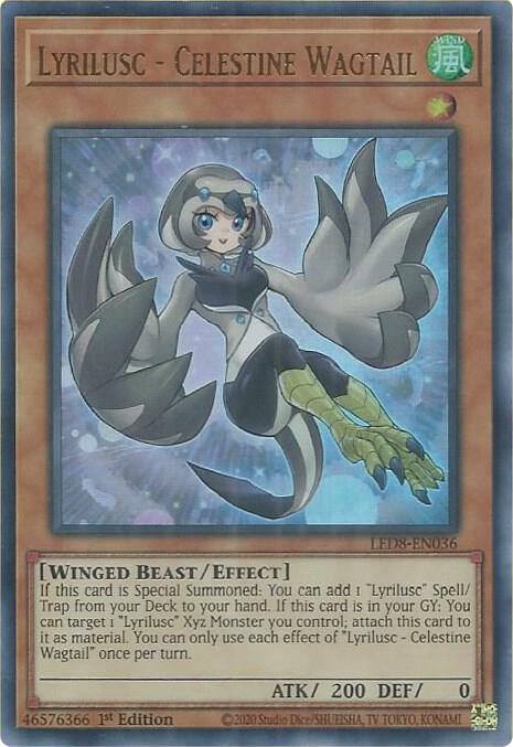 Lyrilusc - Celestine Wagtail card image
